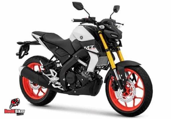 Yamaha MT 15 White Orange
