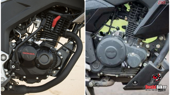 FZS FI V3 engine
CB Hornet 160 Engine