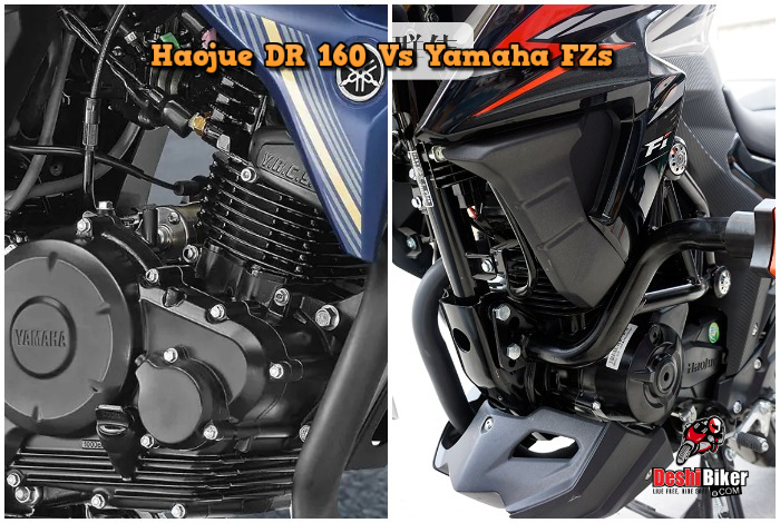 Haojue DR 160 Vs FZs V2