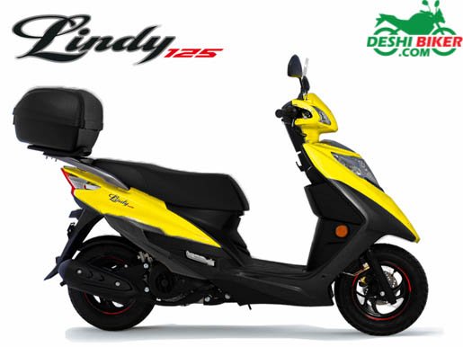 Haojue Lindy 125 Yellow