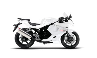 Race Hyosung GTR 125 White