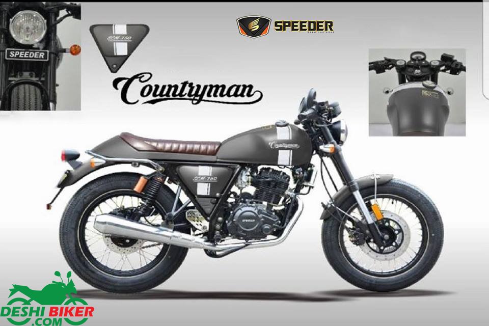 Speeder Countryman 165 Gray black