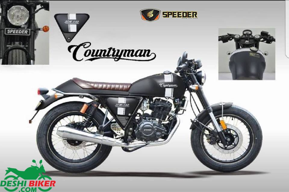 Speeder Countryman 165 Matt Black new