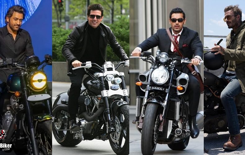 Celebrities Motorcycle Collections